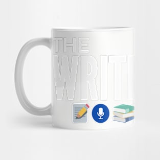 The Writescast Network - Classic White Logo Mug